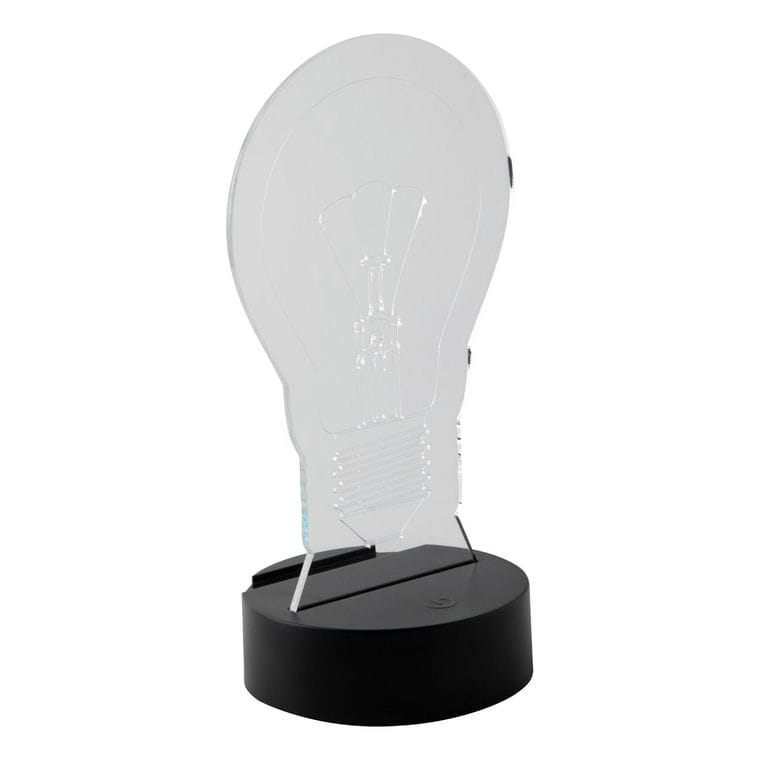 Trofeu cu LED Ledify transparent