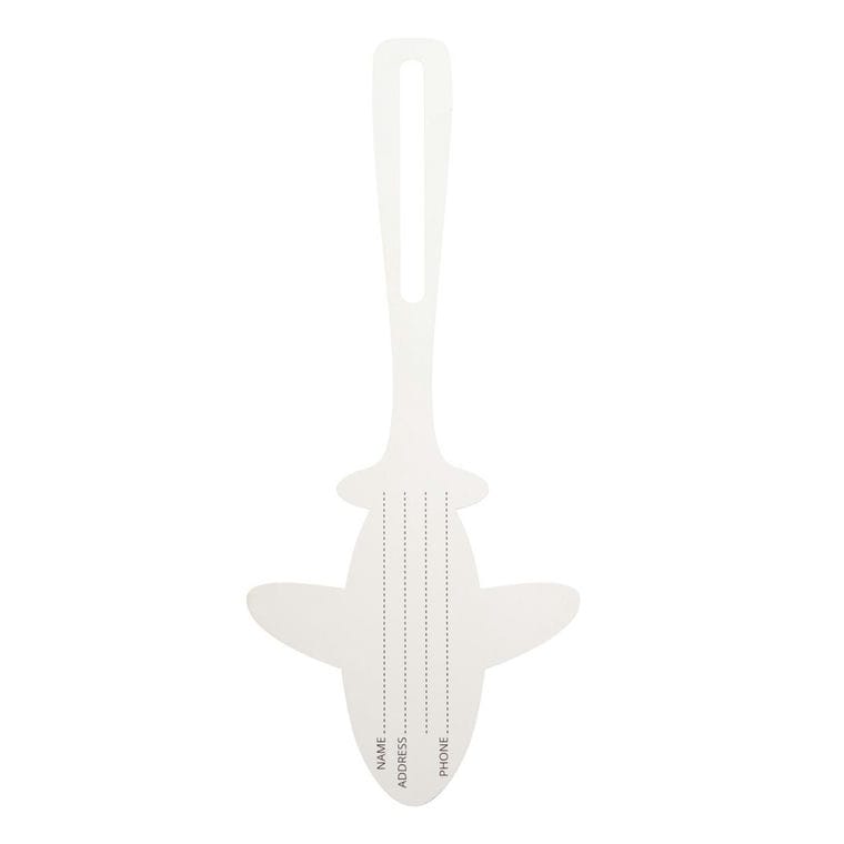 Etichtă bagaj Heathrow alb