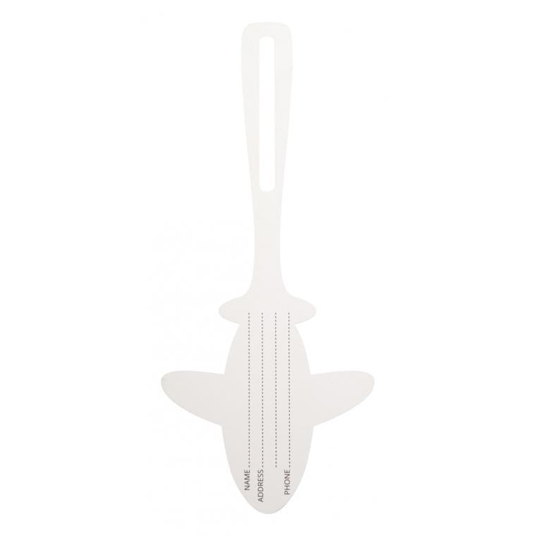 Etichtă bagaj Heathrow alb