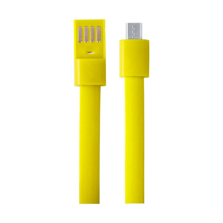 Brățară cablu de încărcare USB Ceyban galben
