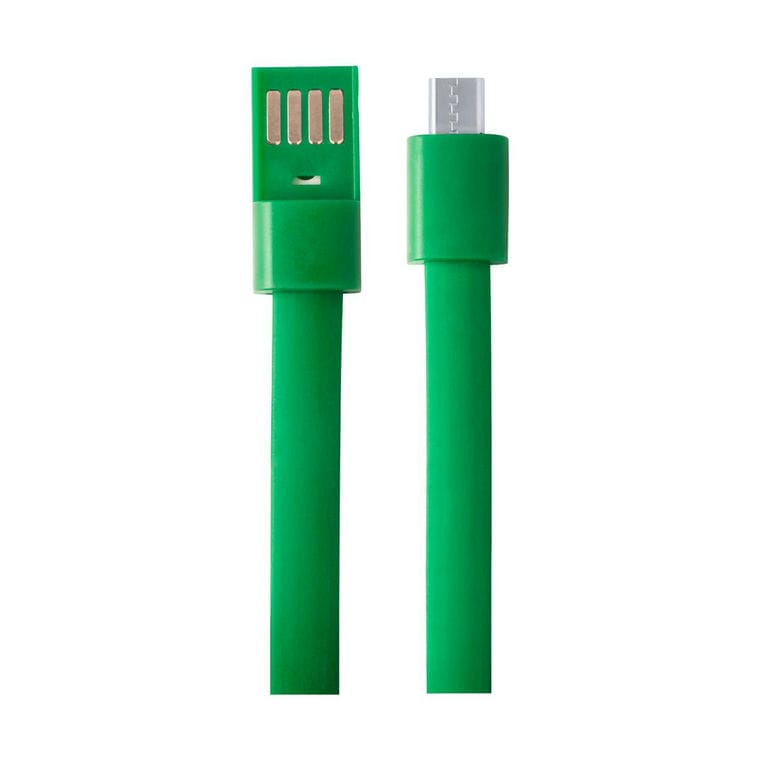 Brățară cablu de încărcare USB Ceyban verde