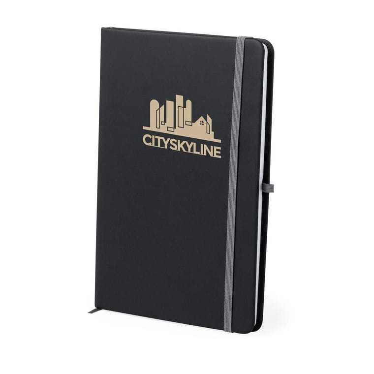 Carnețel Kefron argintiu negru