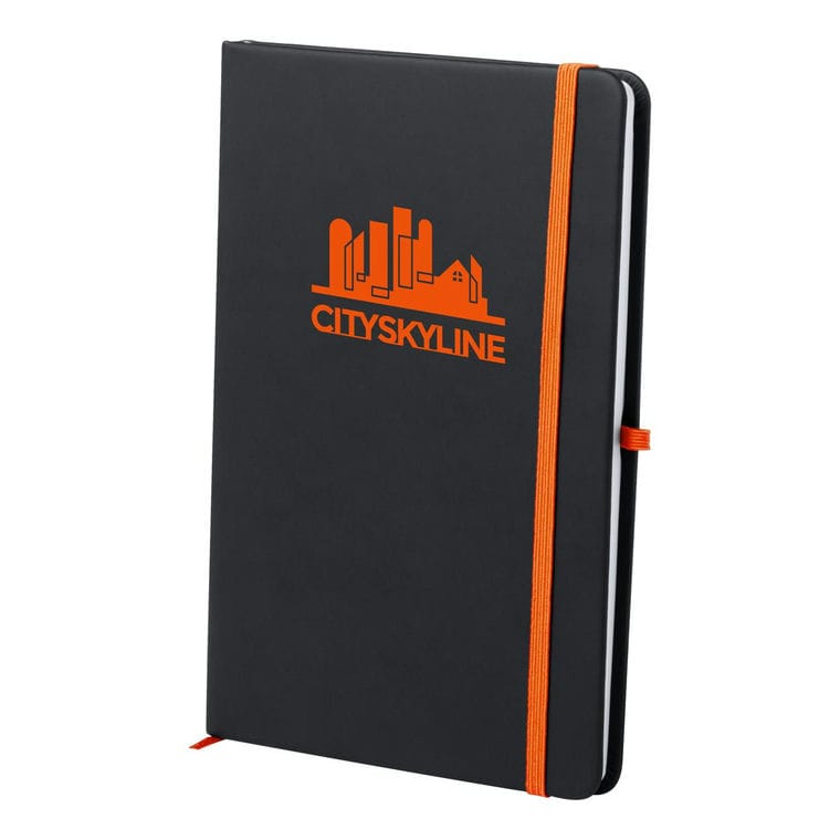 Carnețel Kefron portocaliu negru