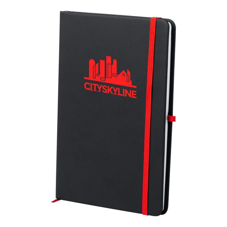 Carnețel Kefron roșu negru