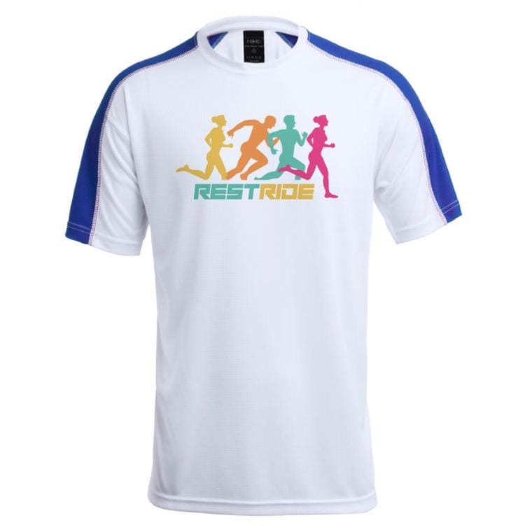 Tricou sport Tecnic Dinamic Comby albastru alb M