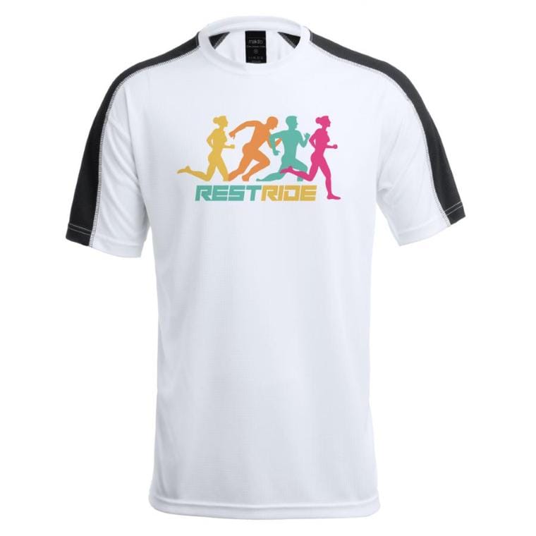 Tricou sport Tecnic Dinamic Comby negru alb M