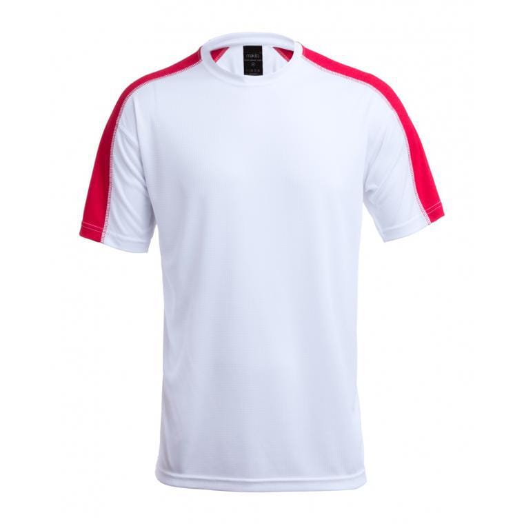 Tricou sport Tecnic Dinamic Comby roșu alb S