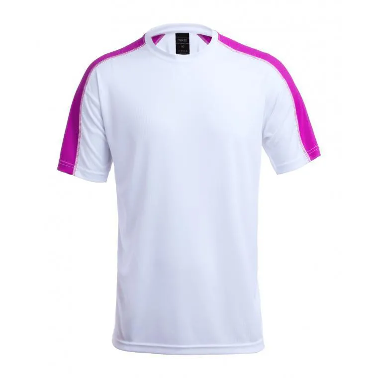 Tricou sport Tecnic Dinamic Comby roz alb L