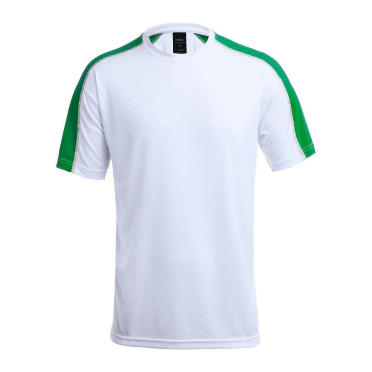 Tricou sport Tecnic Dinamic Comby verde alb XXL