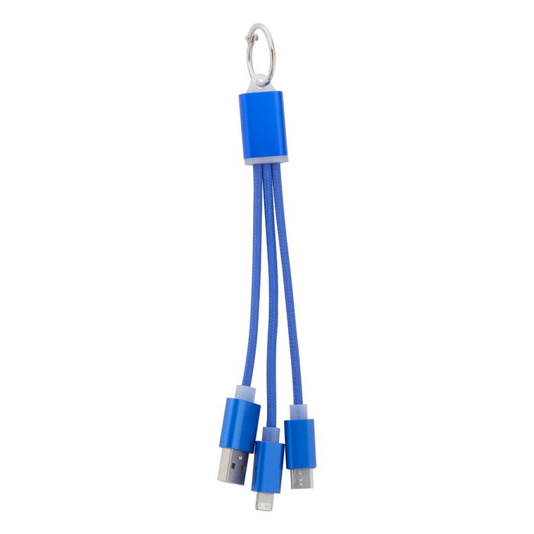 Cablu de încărcare USB Scolt albastru