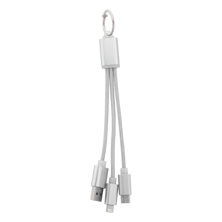 Cablu de încărcare USB Scolt argintiu