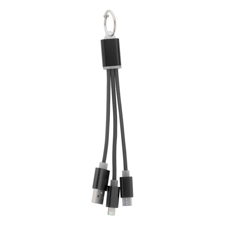Cablu de încărcare USB Scolt negru