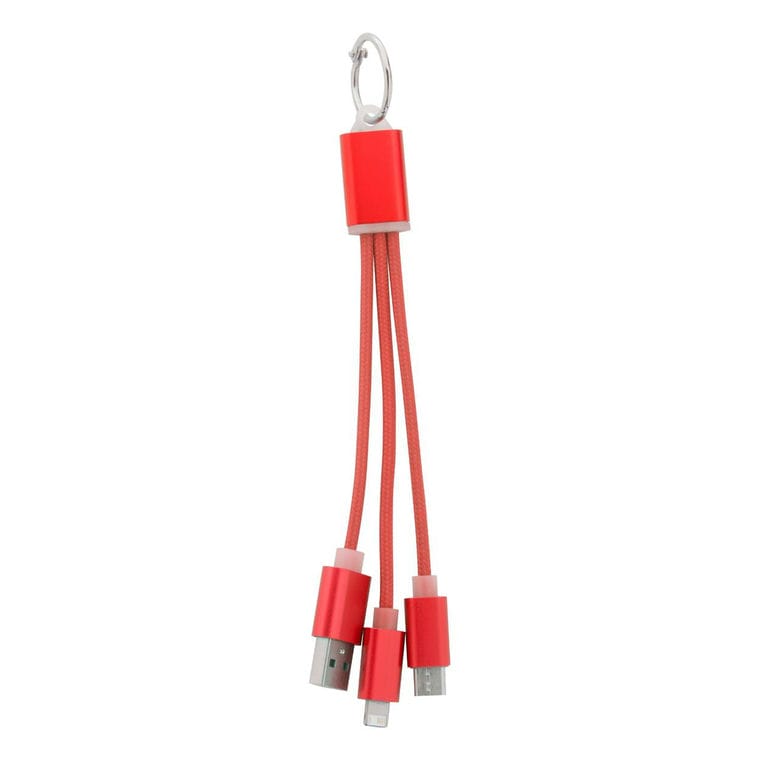 Cablu de încărcare USB Scolt roșu