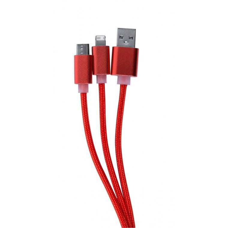 Cablu de încărcare USB Scolt roșu