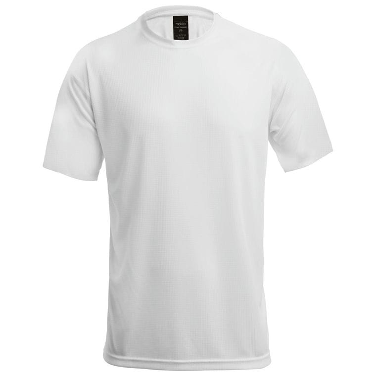 Tricou sport copii Tecnic Dinamic K alb 6-8