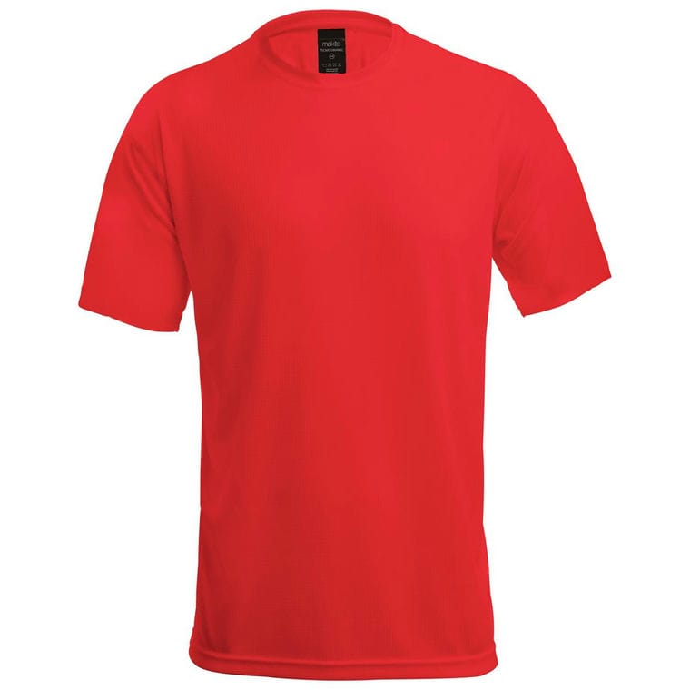 Tricou sport copii Tecnic Dinamic K roșu 6-8