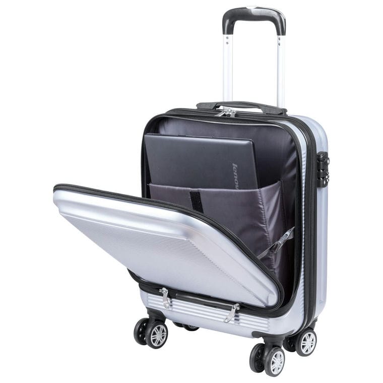 Geantă trolley Kleintor argintiu