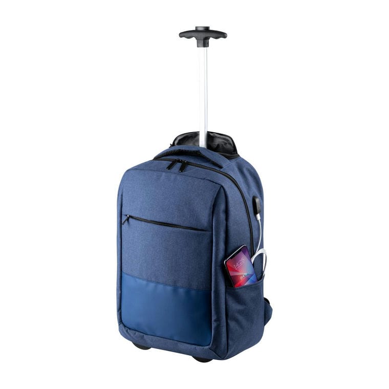 Rucsac trolley Haltrix albastru închis