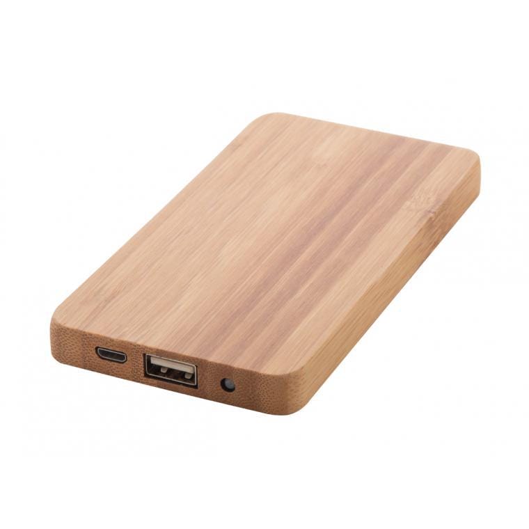 Power bank Bamboost natural 4000 mAh