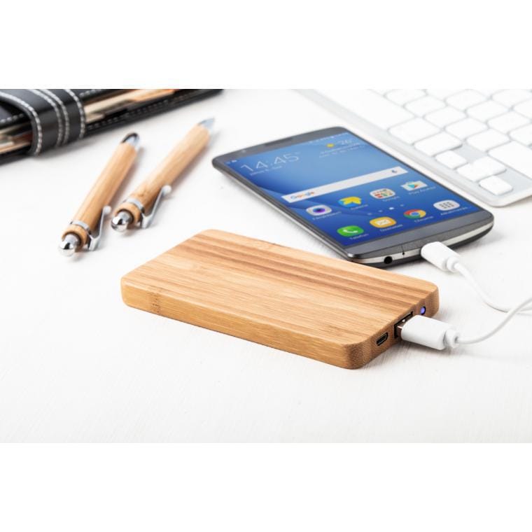 Power bank Bamboost natural 4000 mAh