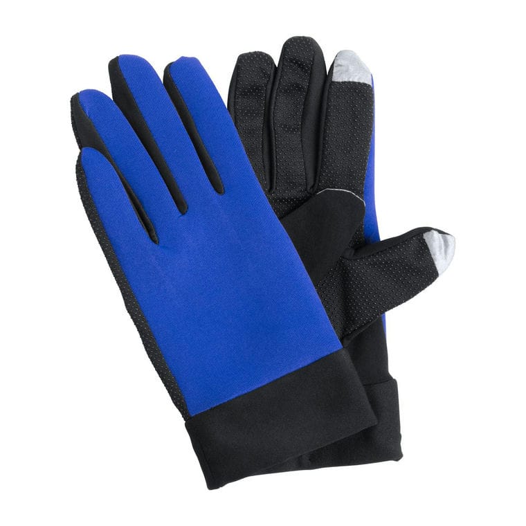 Mănuși touch screen Vanzox albastru negru