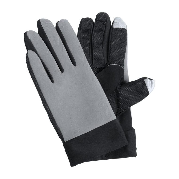 Mănuși touch screen Vanzox gri negru