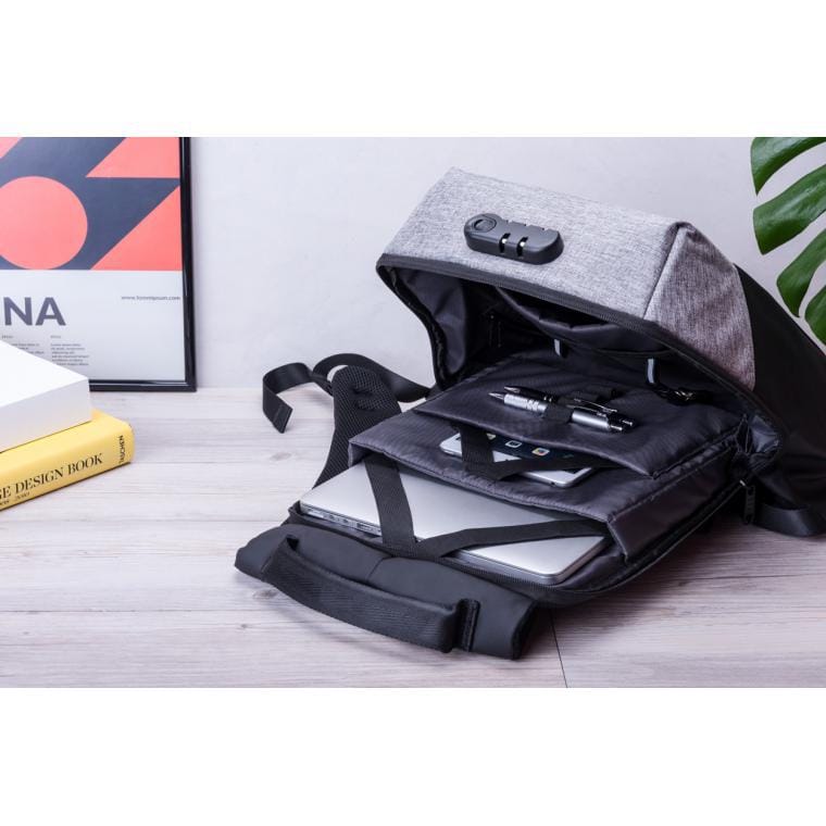 Rucsac Ranley gri negru