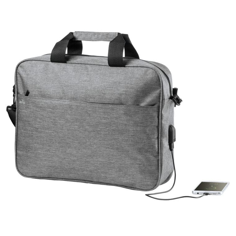 Geantă documente Dossix gri