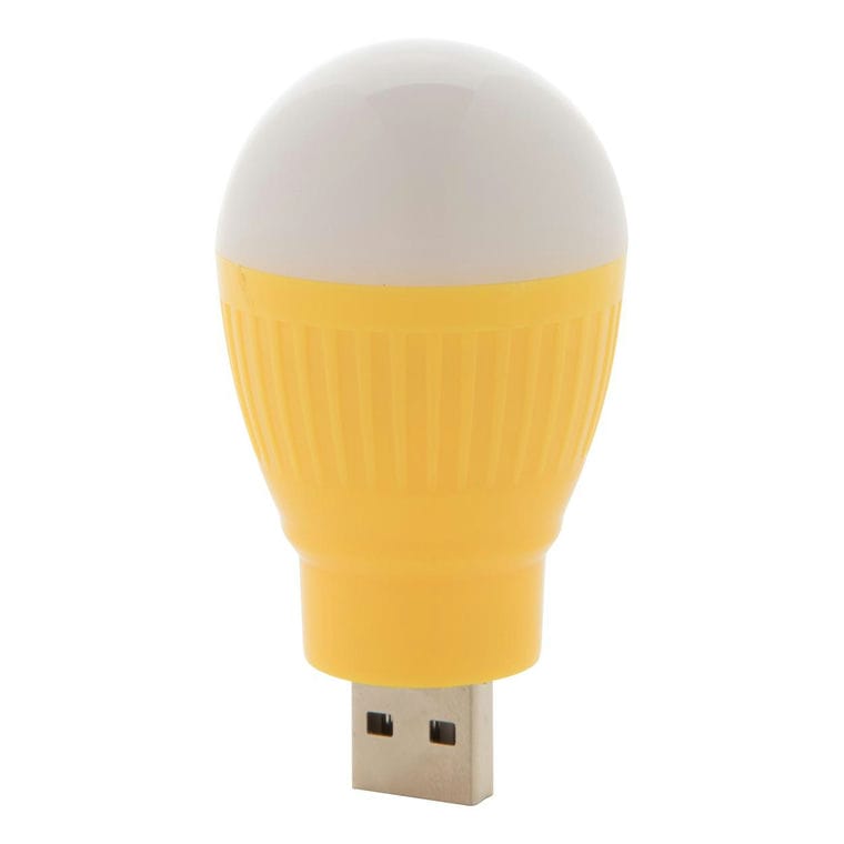 Lampă USB Kinser galben alb