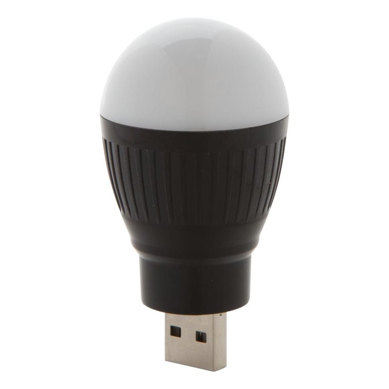 Lampă USB Kinser negru alb