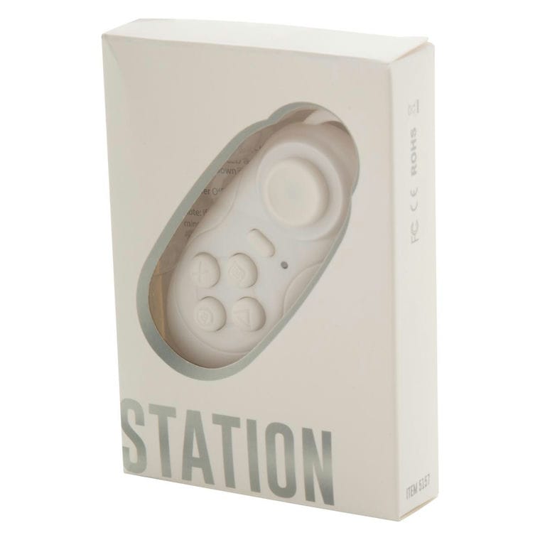 Telecomandă bluetooth Station alb