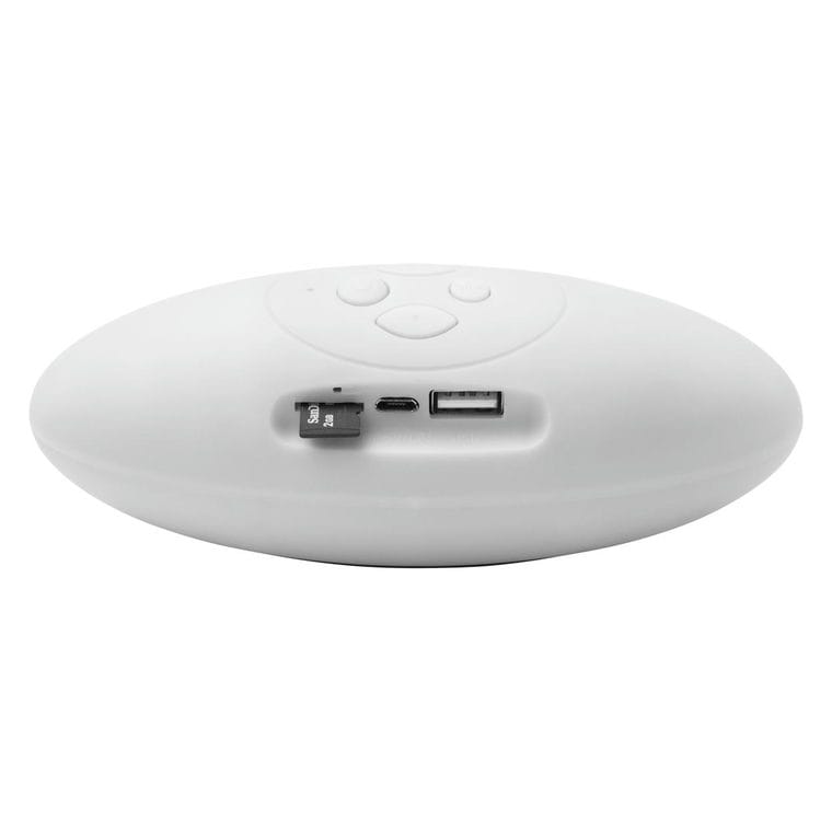 Boxă bluetooth Morals alb negru