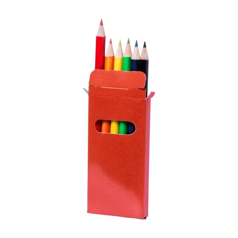 Set de creioane colorate GARTEN Roșu