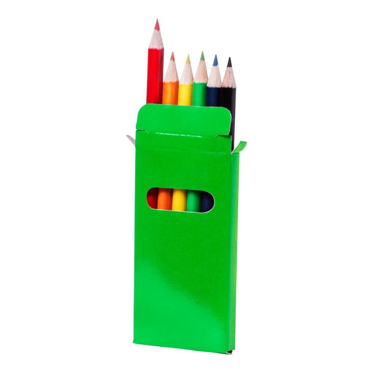 Set creionae colorate Lionni verde