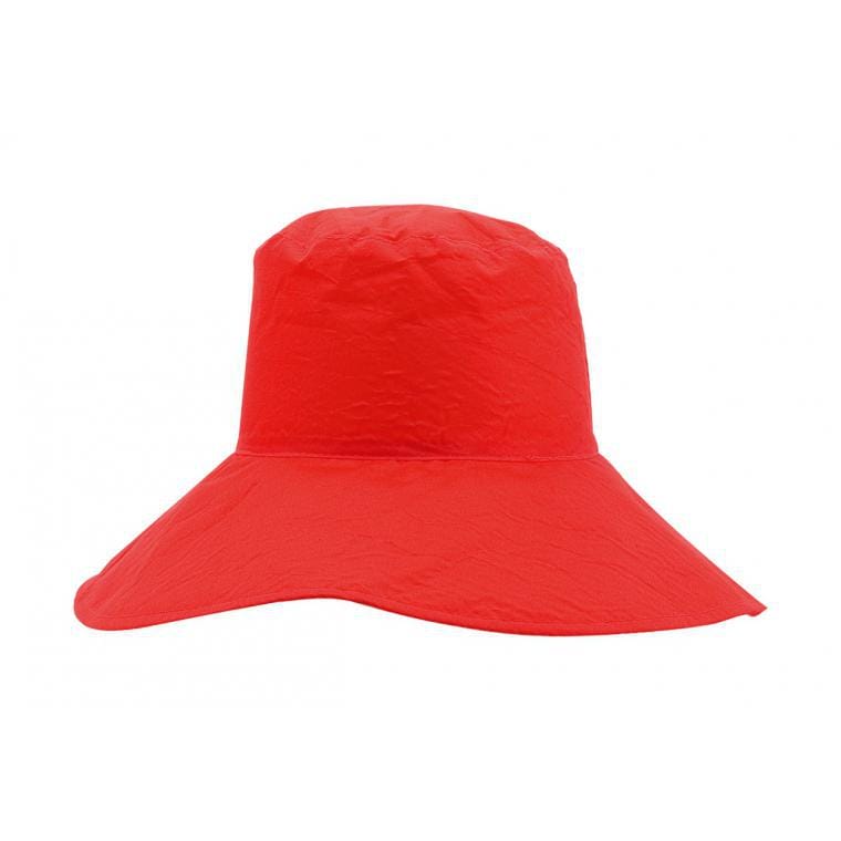 Pălărie de plajă Shelly Roșu