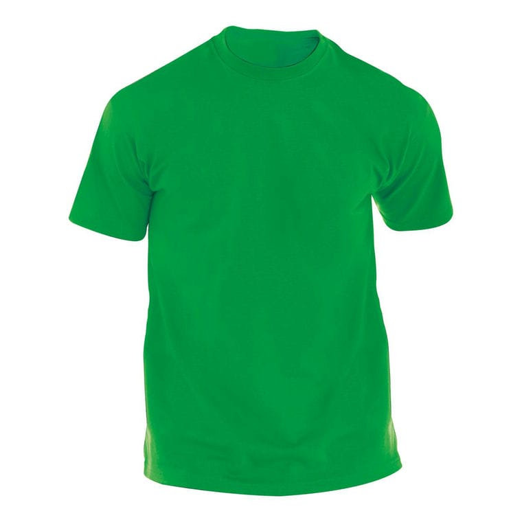 Tricou colorat adulți Hecom verde
