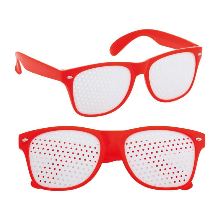 Ochelari de petrecere Zamur roșu