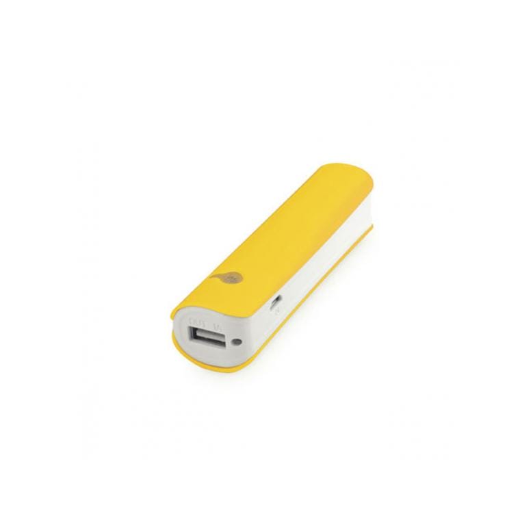 Baterie externă USB Hicer galben 2200 mAh
