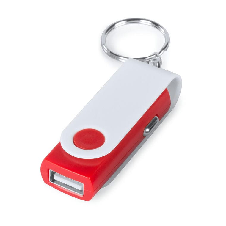 Încărcător auto USB Hanek  roșu