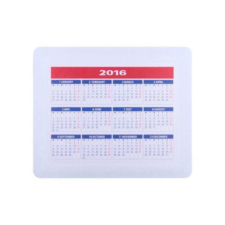 Mousepad calendar Aplix Alb