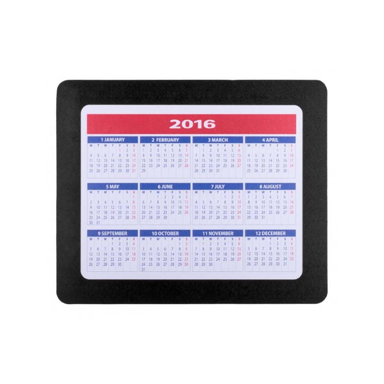 Mousepad calendar Aplix Negru