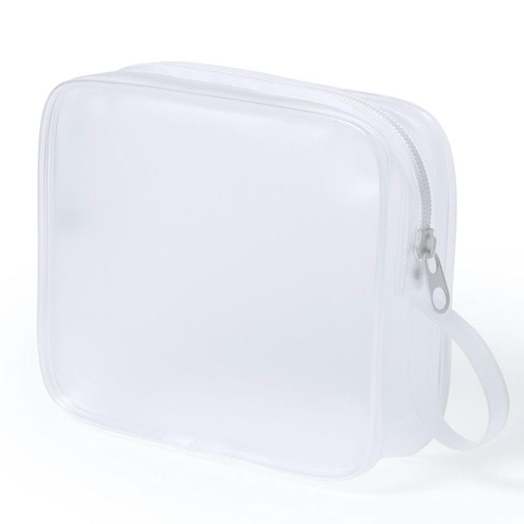 Geantă cosmetice Saeki alb