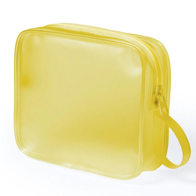 Geantă cosmetice Saeki galben