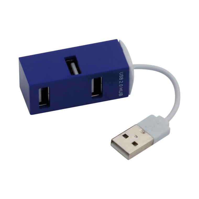 Hub USB Geby Albastru