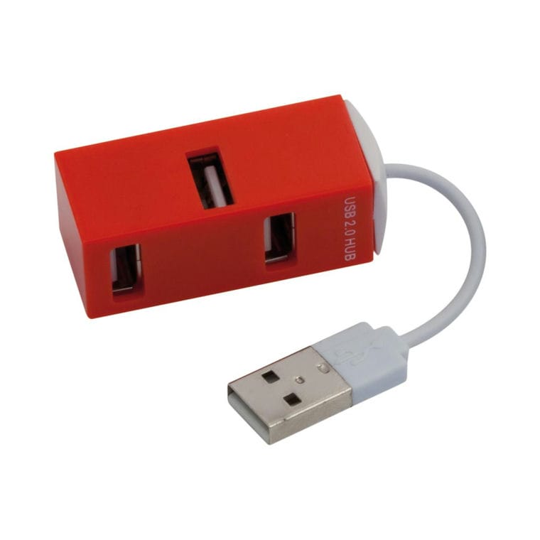 Hub USB Geby Roșu