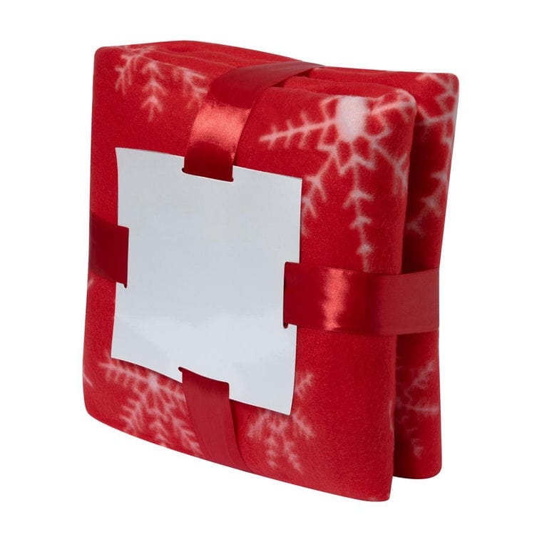 Pătură din polar Navidad Roșu