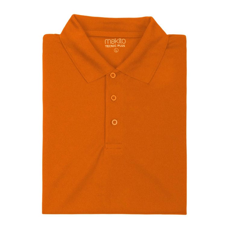 Tricou polo Tecnic Plus portocaliu