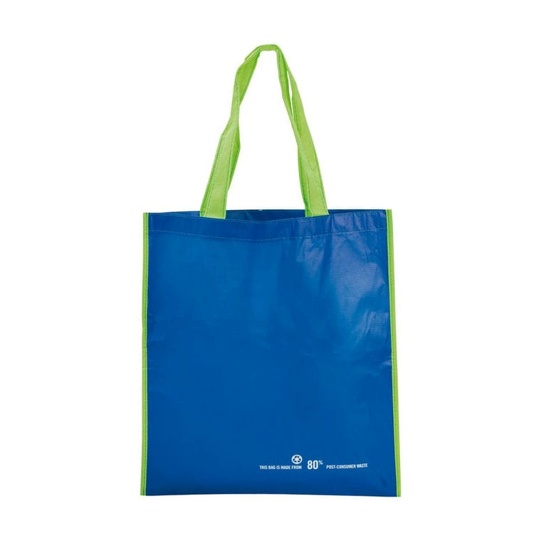 Sacoșă de cumpăraturi Helena albastru verde deschis