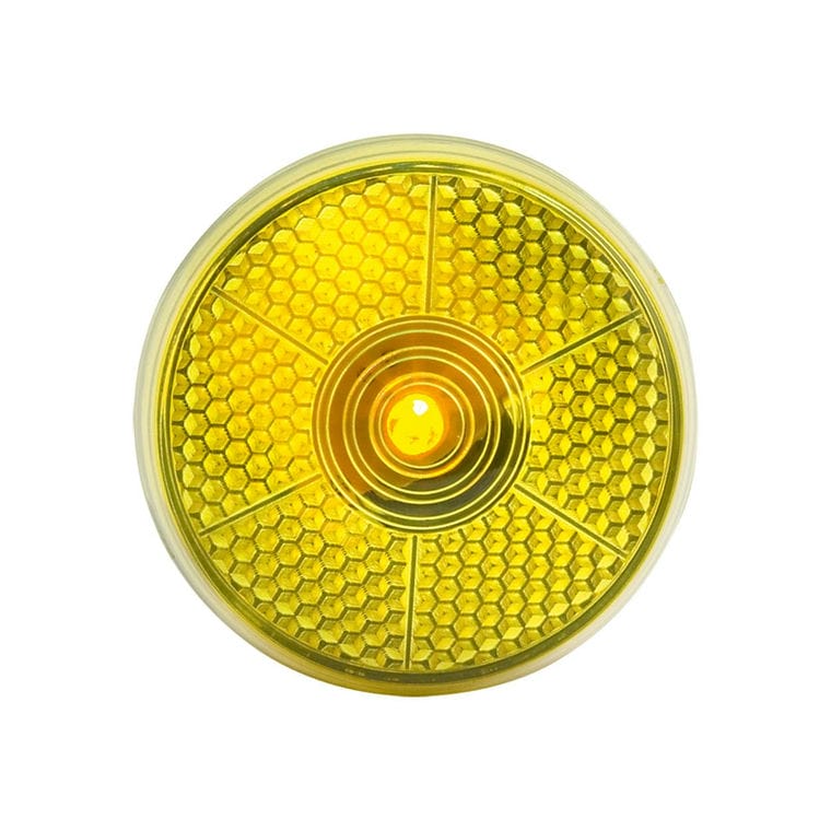 Clemă reflectorizantă cu lanternă Flash galben