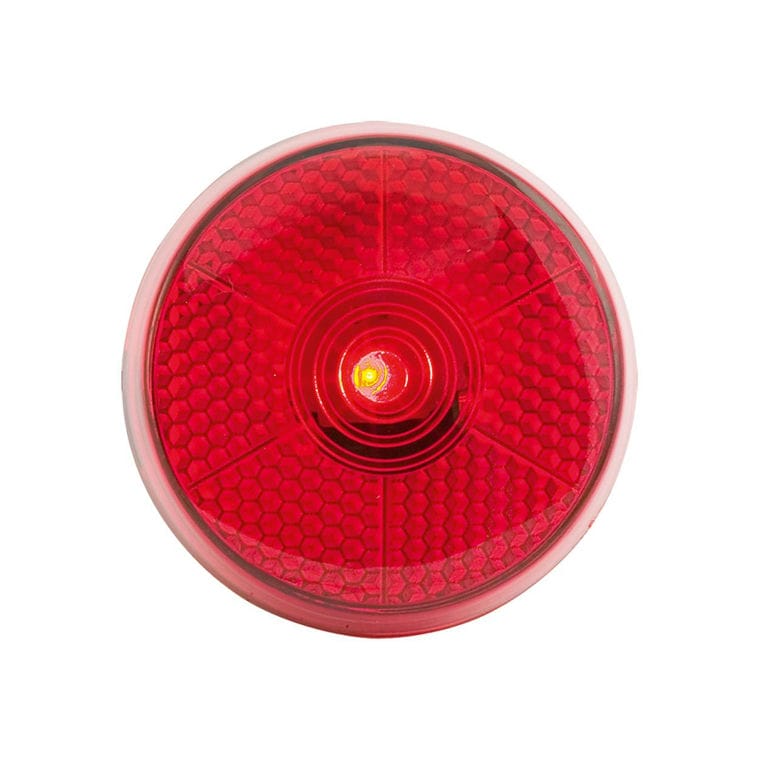 Clemă reflectorizantă cu lanternă Flash roșu